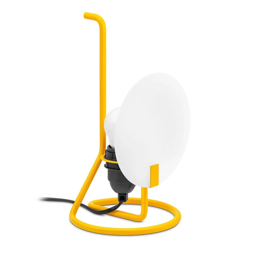 Stilnovo - Bugia LED-pöytävalaisin, keltainen, korkeus 26,3 cm – Stilnovo