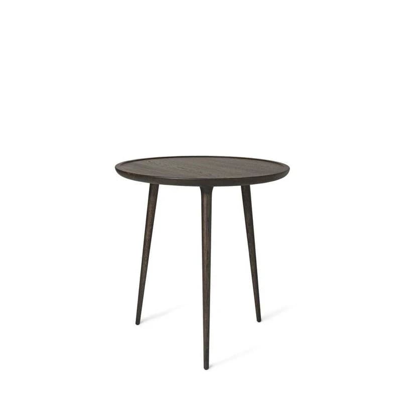 MATER - Accent Cafe Table Sirka Grey Oak Ø70 – MATER