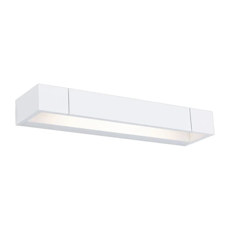 Paulmann - LED-seinävalaisin Lucille valkoinen 40 cm himmennettävä IP44 – Paulmann