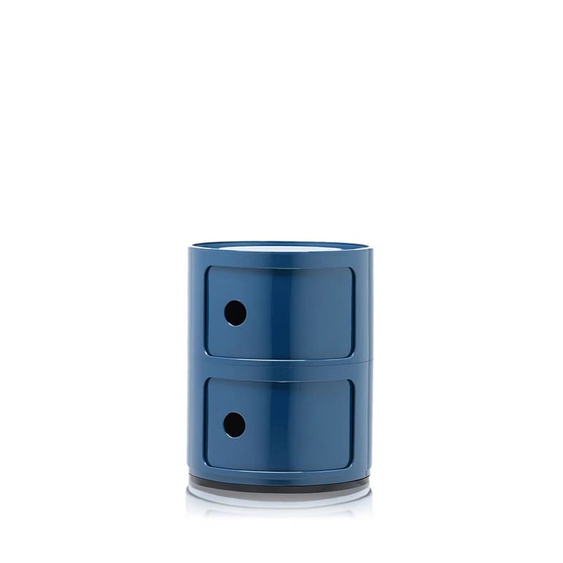 Kartell - Componibili 2 Sivupöytä Blue – Kartell