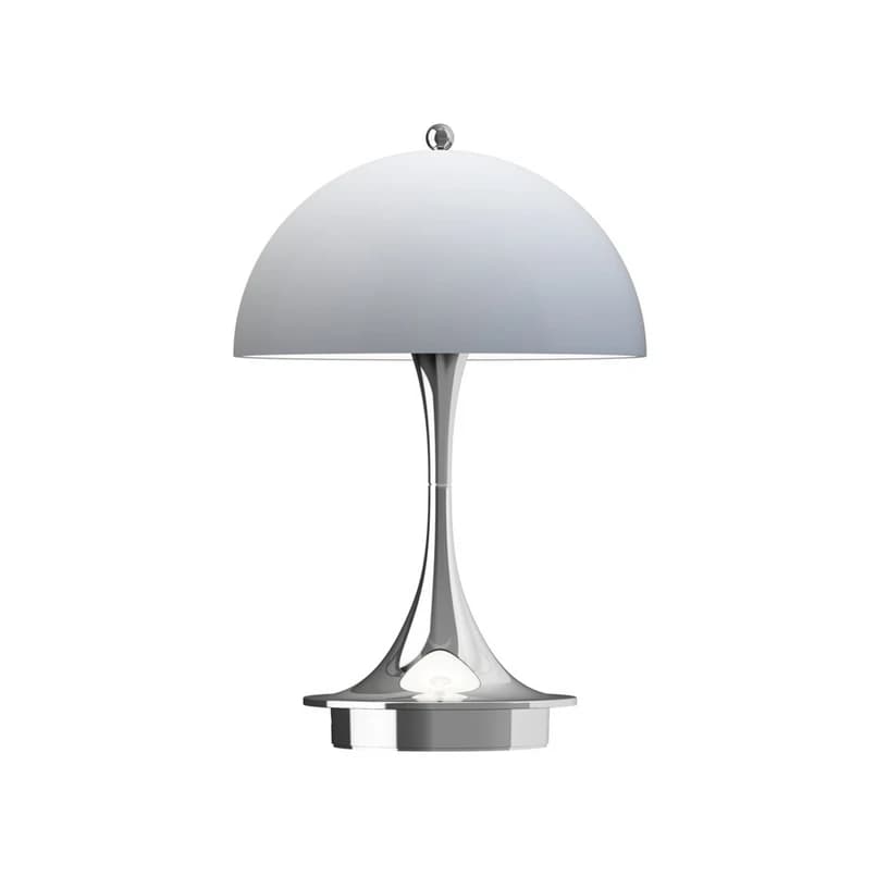 Louis Poulsen - Panthella 160 PORTABLE V3 akkulamppu kromi opaali harmaa – Louis Poulsen