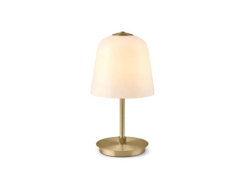 Halo Design - Room 49 Portable Pöytävalaisin Antique Brass/Opal – Halo Design