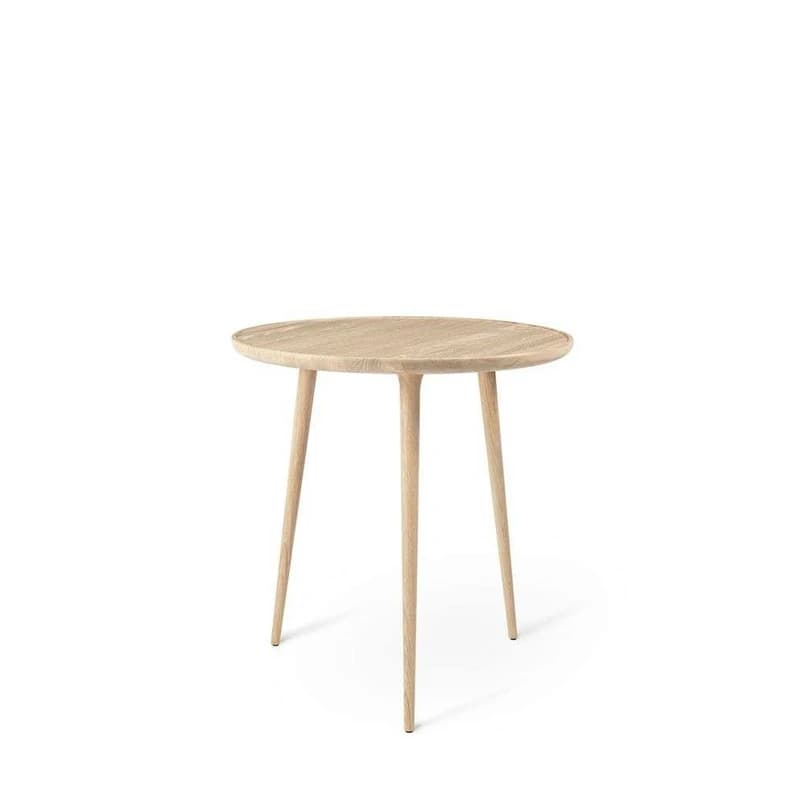 MATER - Accent Cafe Table Matt Lacq Oak Ø70 – MATER
