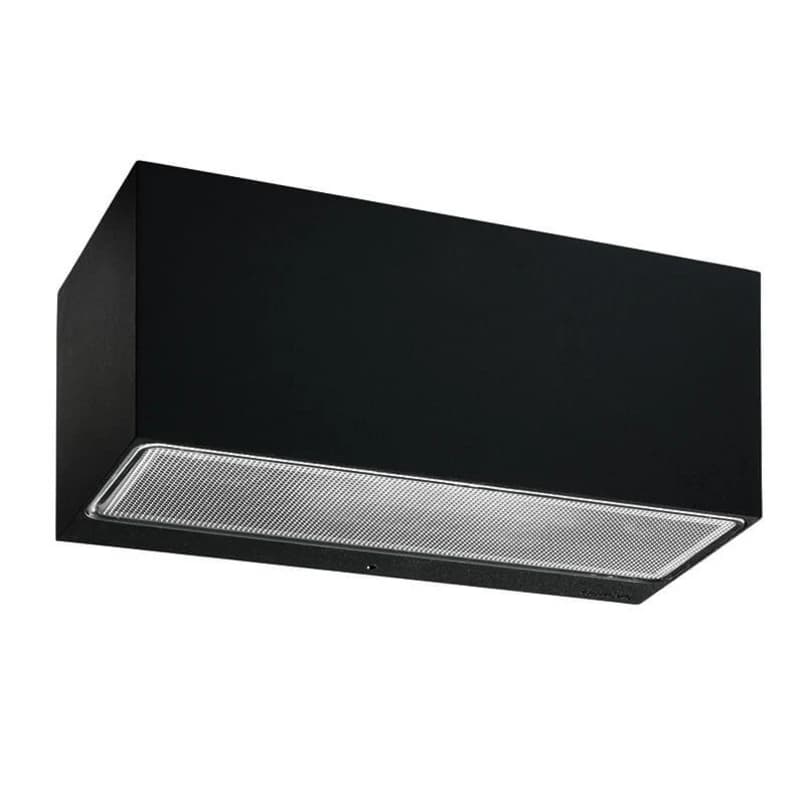 Norlys - Asker Big Up/Down LED Ulko Seinävalaisin Musta – Norlys