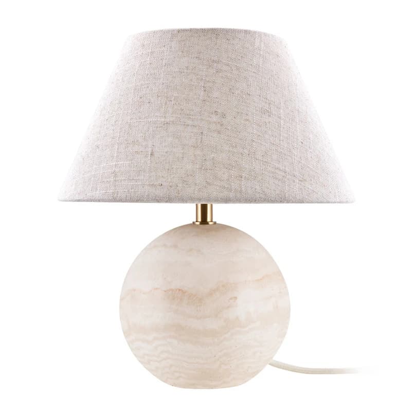 Globen Lighting - Castello pöytälamppu beige/beige korkeus 28 cm – Globen Lighting