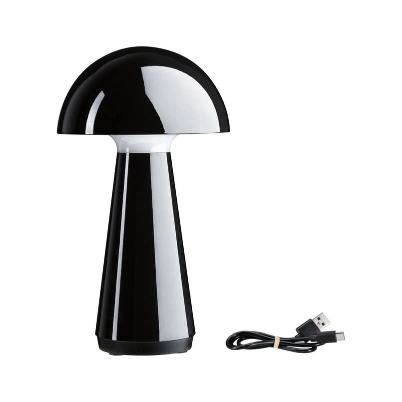 Paulmann - Onzo Portable Pöytävalaisin 3-Step-Dim IP44 2700K Musta – Paulmann