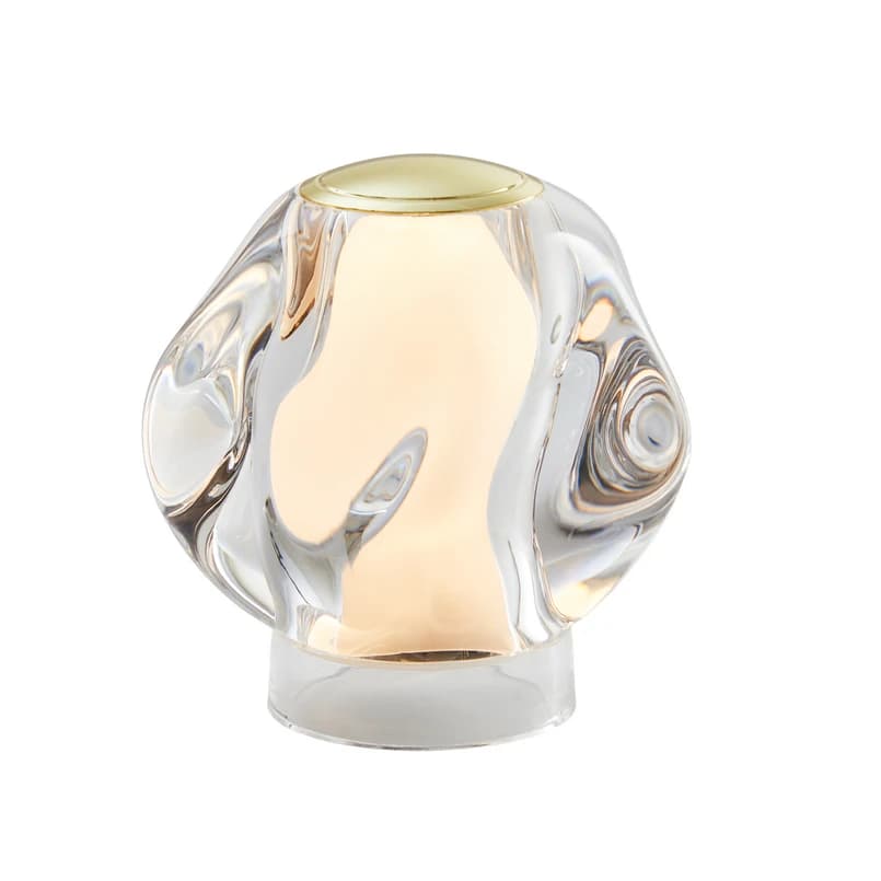 LOOM DESIGN - Ice Ball Portable pöytävalaisin kulta – LOOM DESIGN