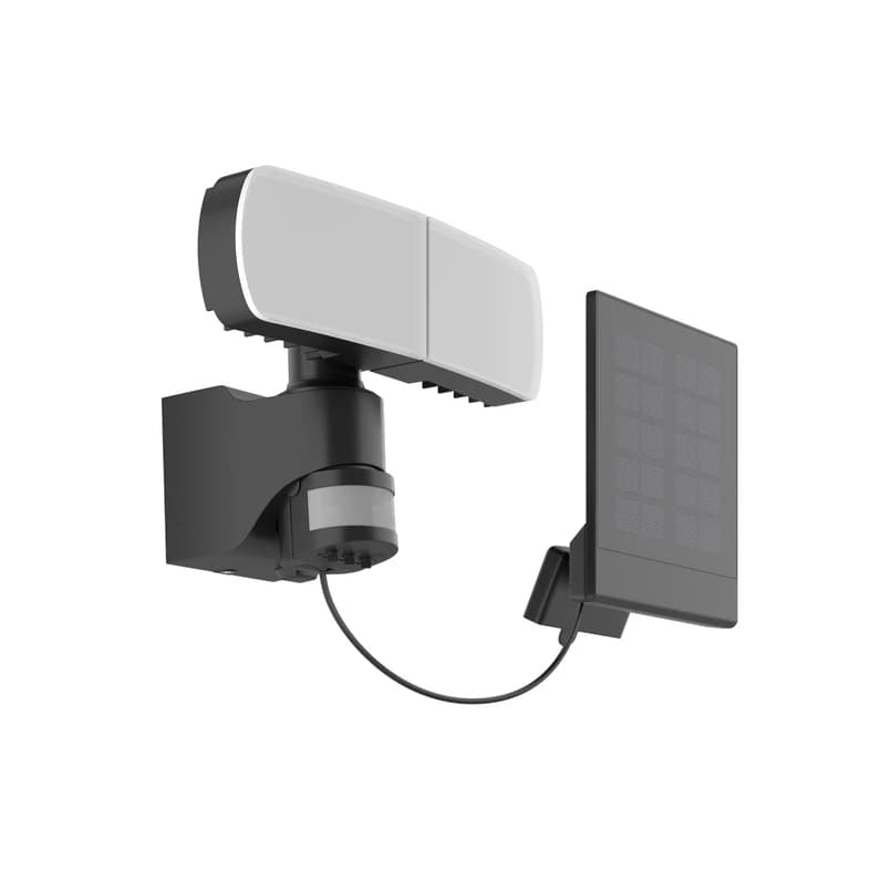 Arcchio - Lissano Aurinkokenno Seinävalaisin w/Sensor Black – Arcchio