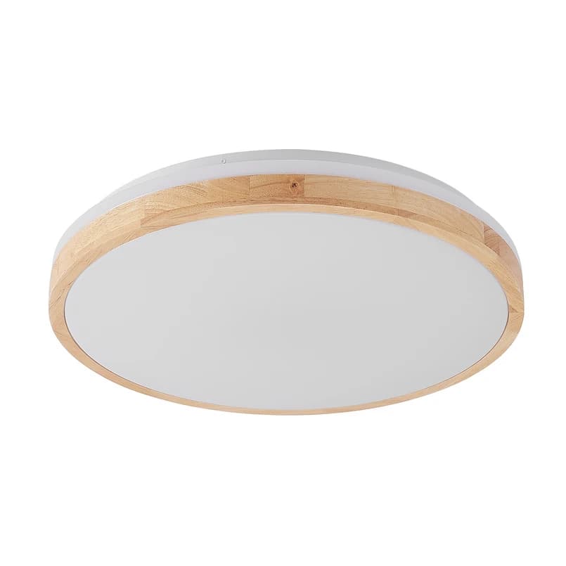 Lindby - Emiva Top Kattovalaisin Wood/White – Lindby