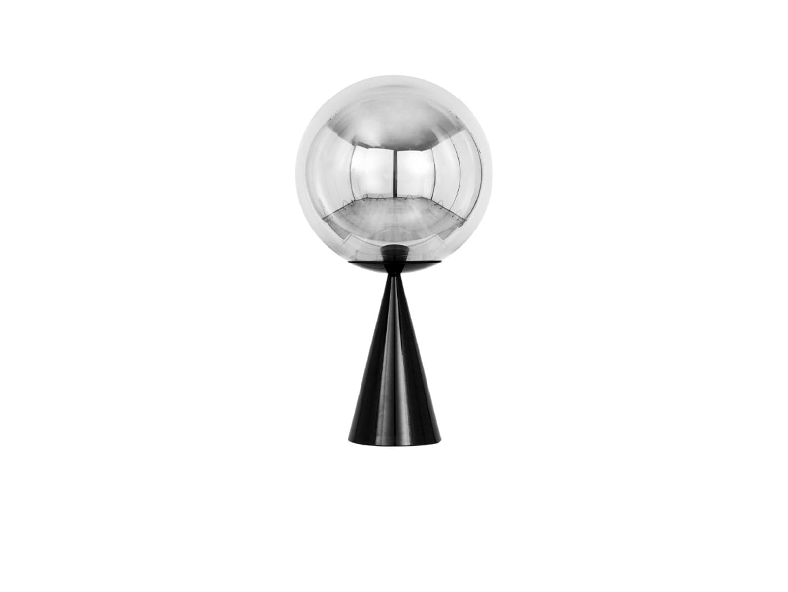 Globe Fat Pöytävalaisin Silver Tom Dixon - Olohuone - Metalli – Tom Dixon