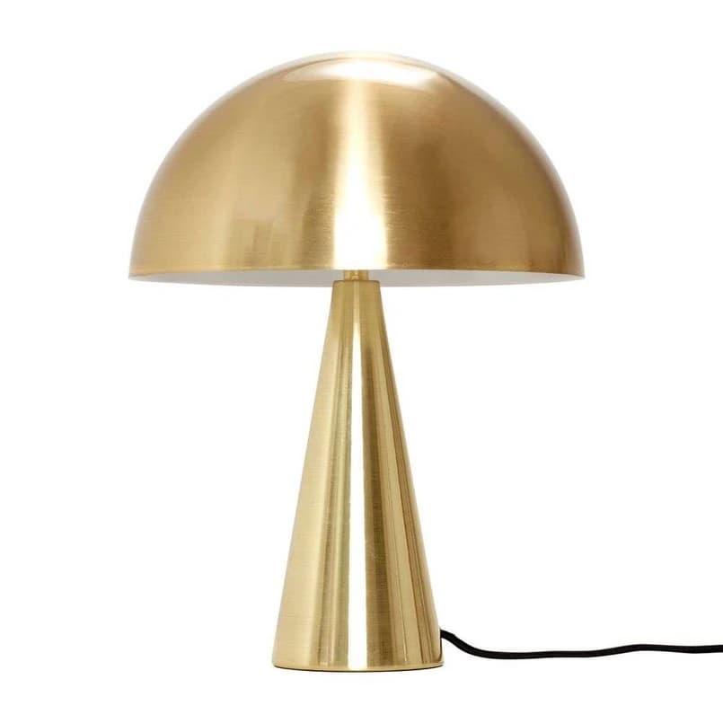 Hübsch - Mush Pöytävalaisin Small Brass – Hübsch
