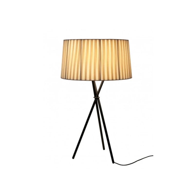 Santa & Cole - Trípode M3 Pöytävalaisin Black/Natural – Santa & Cole
