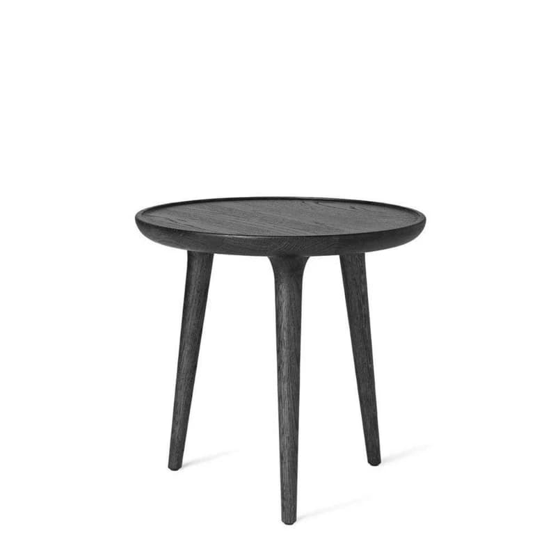 MATER - Accent Sivupöytä Black Stained Oak Small Ø45 – MATER