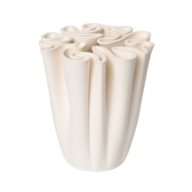 ferm LIVING - Dedali Maljakko H18 Off-White – ferm LIVING