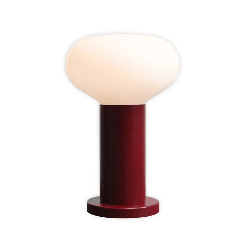 ALDEX - Flo pöytävalaisin, punainen, Ø 19 cm, lasi – ALDEX