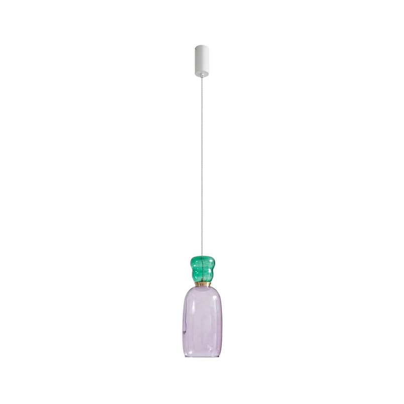 Lucande - Fay LED Riippuvalaisin Purple/Green – Lucande