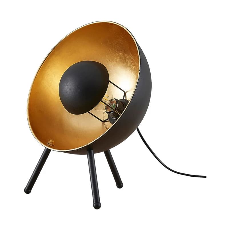 Lindby - Muriel Pöytävalaisin H38 Black/Gold – Lindby