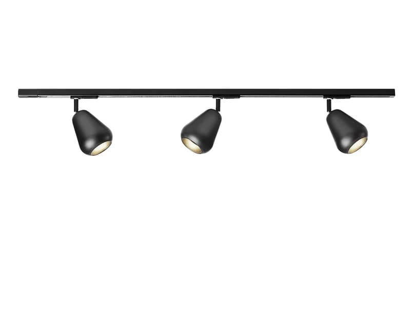 Nuura Aps - Anoli Spot Track 3 kattovalaisin, musta, 3-lamppuinen Nuura – Nuura Aps