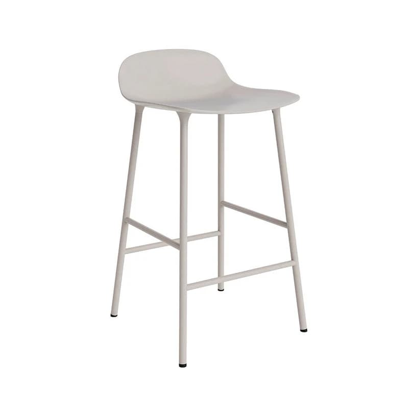 Normann Copenhagen - Form baarituoli H65 Steel/Warm Grey – Normann Copenhagen