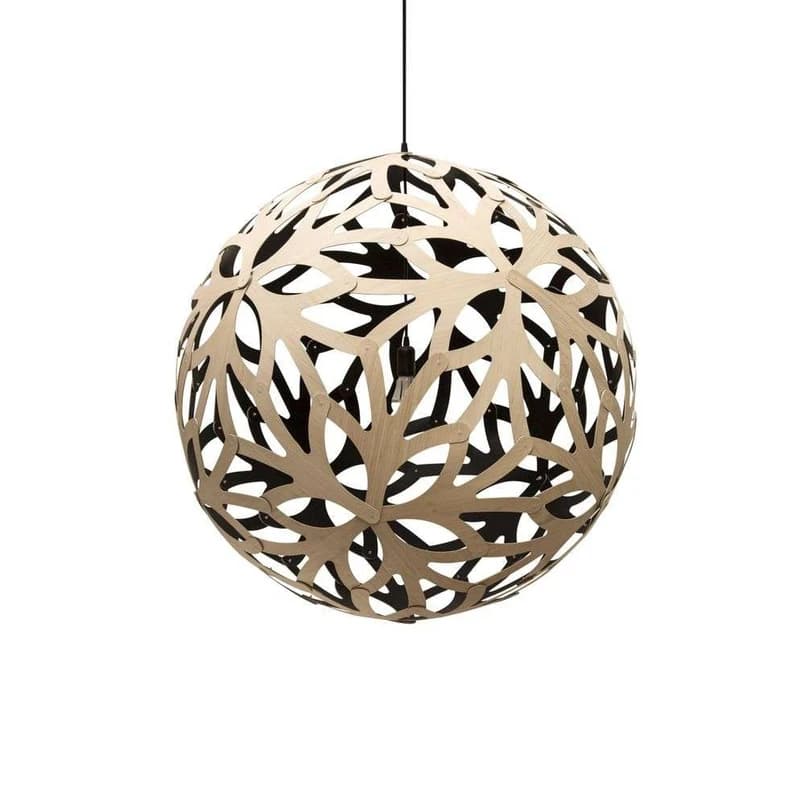 david trubridge - Coral Riippuvalaisin Ø40 Musta 1 Puoli – david trubridge