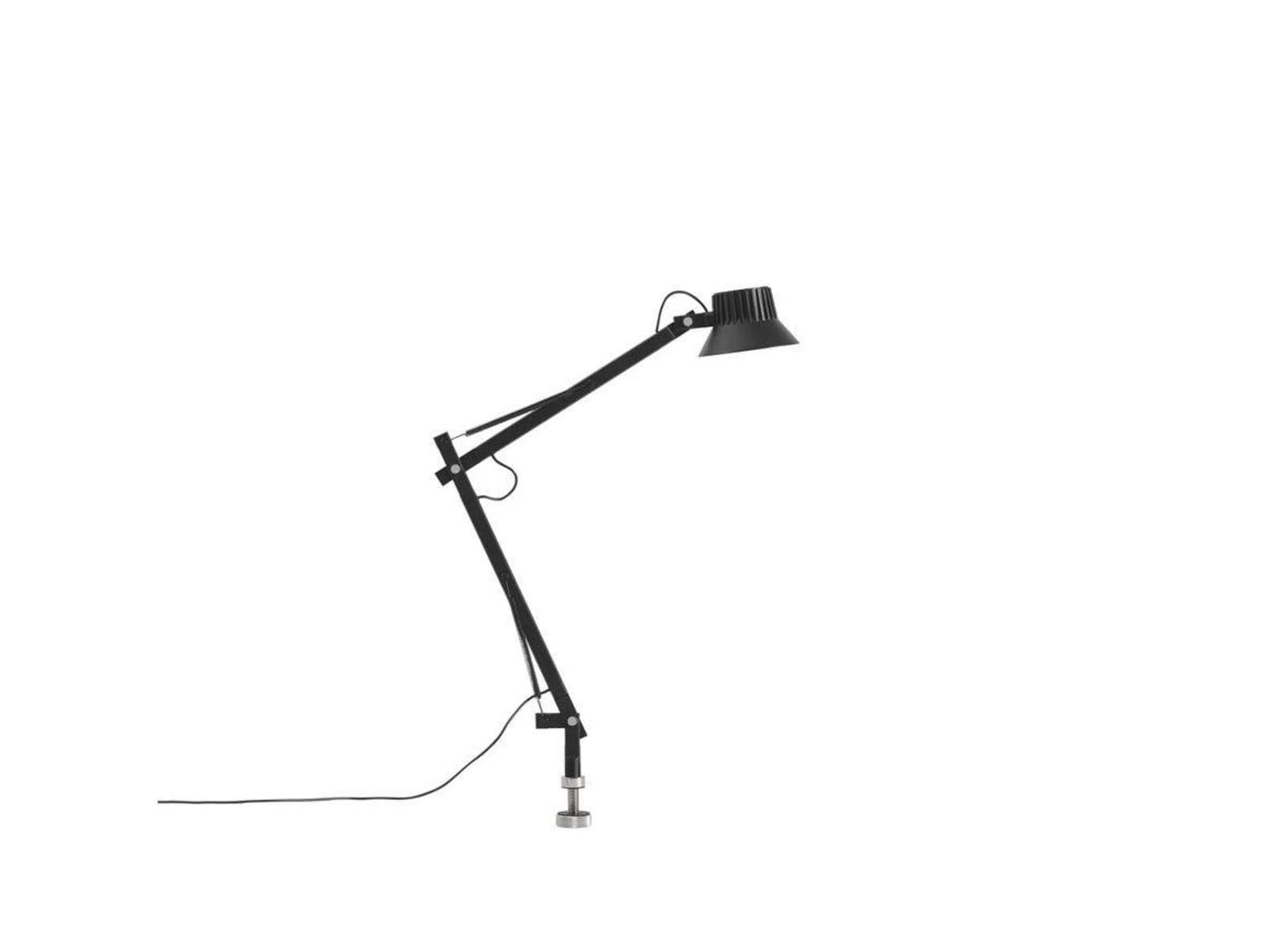Dedicate Pöytävalaisin w/Pin S2 Black Muuto - Työhuone / toimisto - Alumiini – Muuto