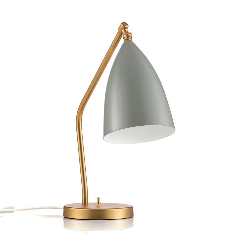 GUBI - Gräshoppa pöytävalaisin sininen harmaa – GUBI