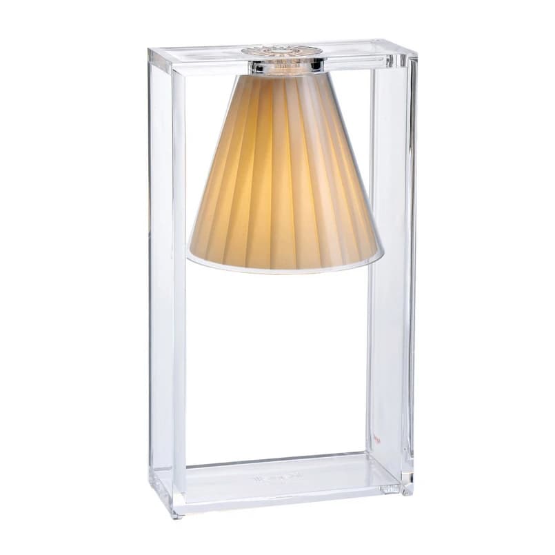 Kartell - Light Air Pöytävalaisin Beige – Kartell