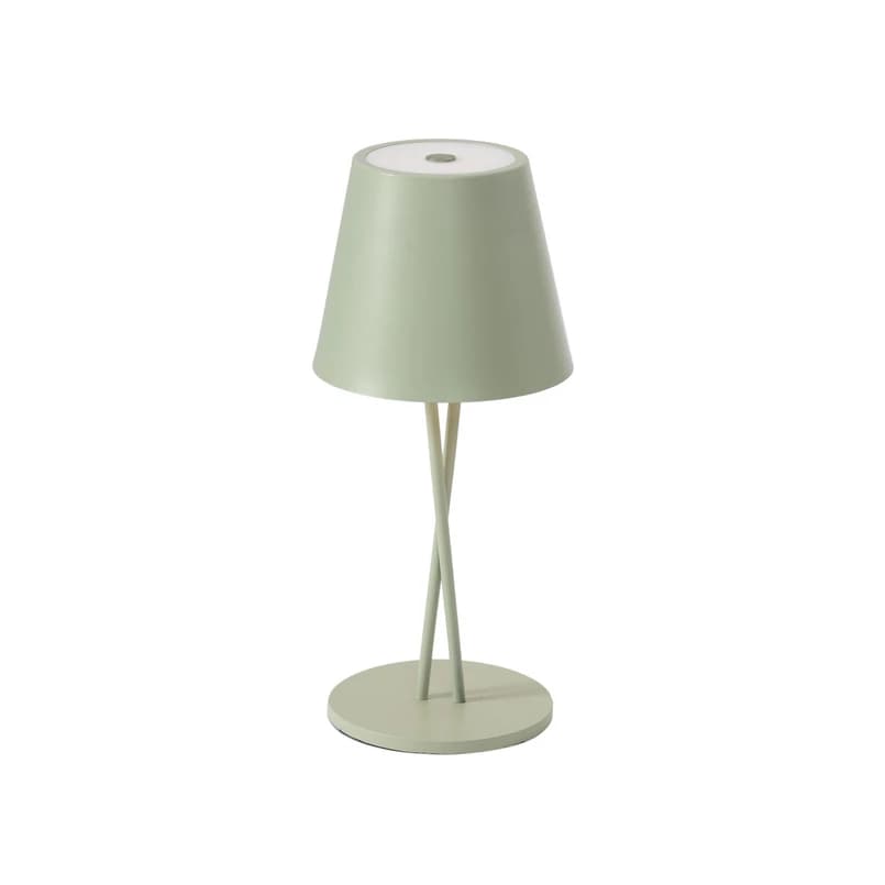 Lindby - Janea Cross Portable Pöytävalaisin Dim. IP54 Vihreä – Lindby
