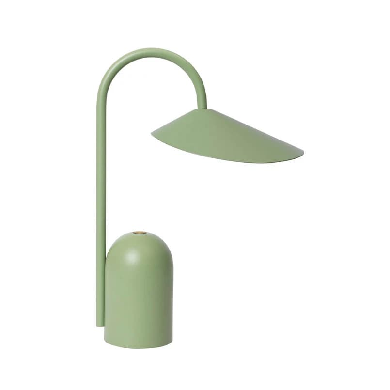 ferm LIVING - Arum Portable Pöytävalaisin IP44 Tea Green – ferm LIVING