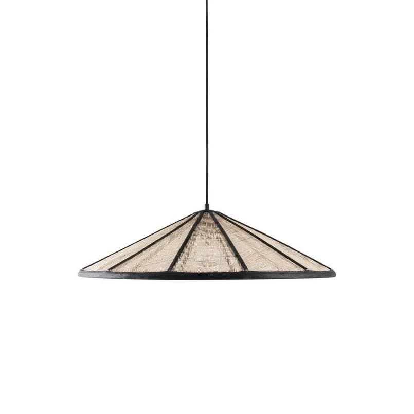 Globen Lighting - Akira Riippuvalaisin Ø70 Black/Natureal – Globen Lighting