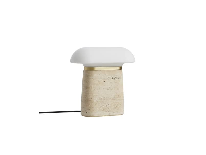 Woud - Nova Pöytävalaisin Ivory Travertine/Opal – Woud