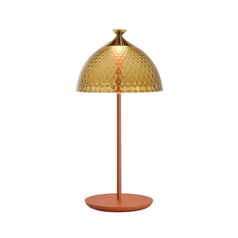 Kartell - Pumo Pöytävalaisin Brick/Meripihka – Kartell