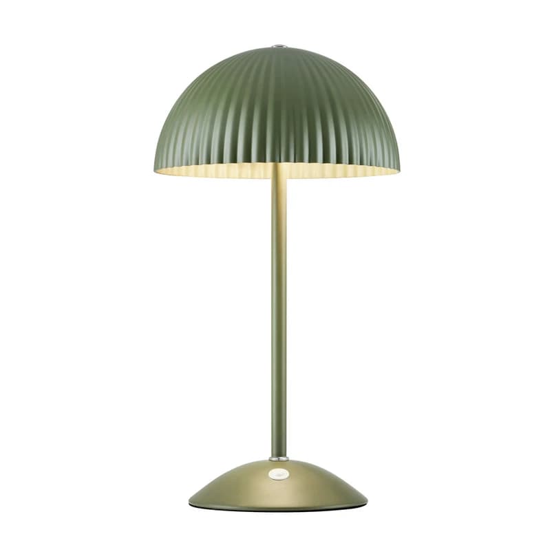 Markslöjd - Zin pöytävalaisin, vihreä, rauta, korkeus 35,5 cm, G9 – Markslöjd