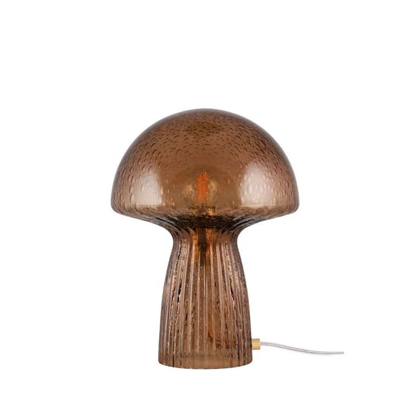 Globen Lighting - Fungo 22 pöytävalaisin, ruskea, kirkas, 30 cm – Globen Lighting