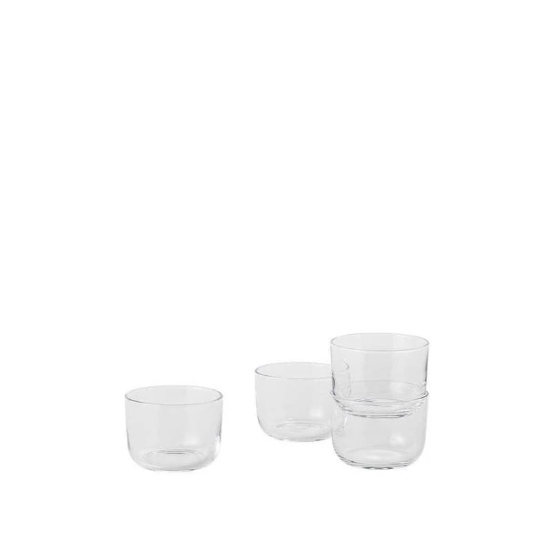 Muuto - Corky Glasses Low Clear – Muuto