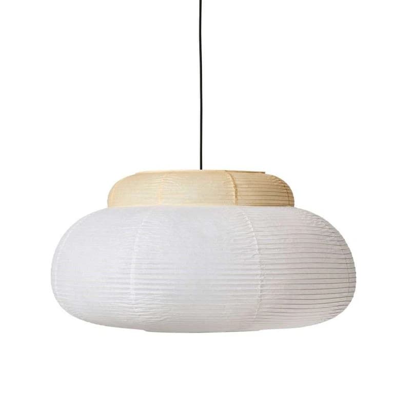 Made By Hand - Papier Single Riippuvalaisin Ø80 Soft Yellow – Made By Hand