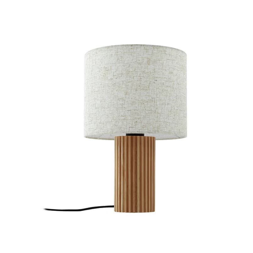 Lindby - Kimiko pöytävalaisin korkeus 38 cm tekstiili puu – Lindby