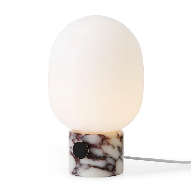 Audo Copenhagen - JWDA pöytälamppu, 32 cm, valkoinen, marmori, lasi – Audo Copenhagen
