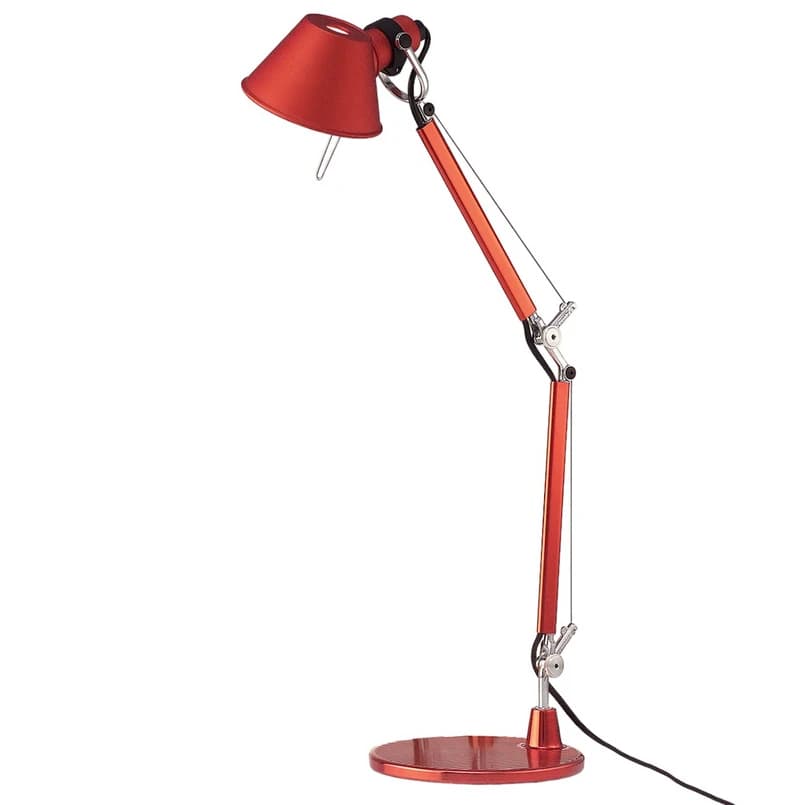 Artemide - Tolomeo Micro pöytävalaisin punainen – Artemide