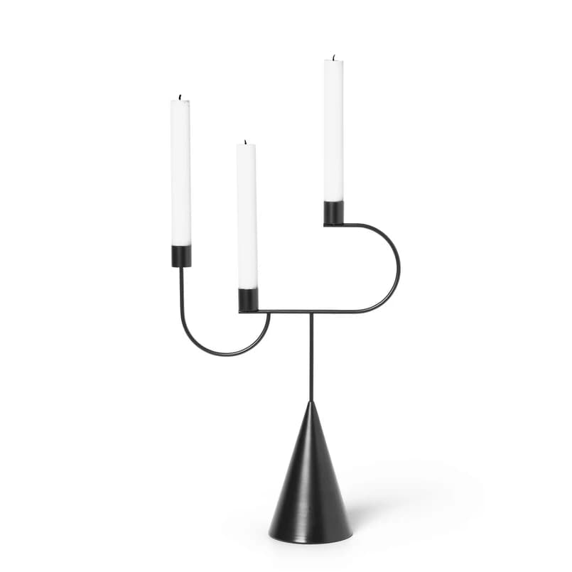 ferm LIVING - Avant Candelabra Black – ferm LIVING