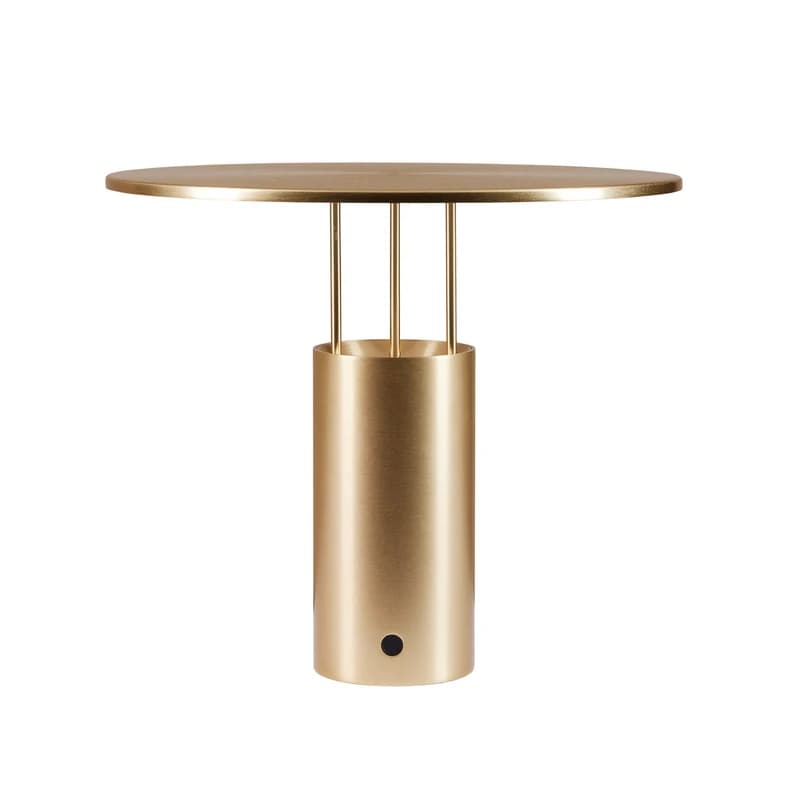 Piet Hein - Tempel280 LED-pöytävalaisin, messinki, korkeus 24,5 cm – Piet Hein