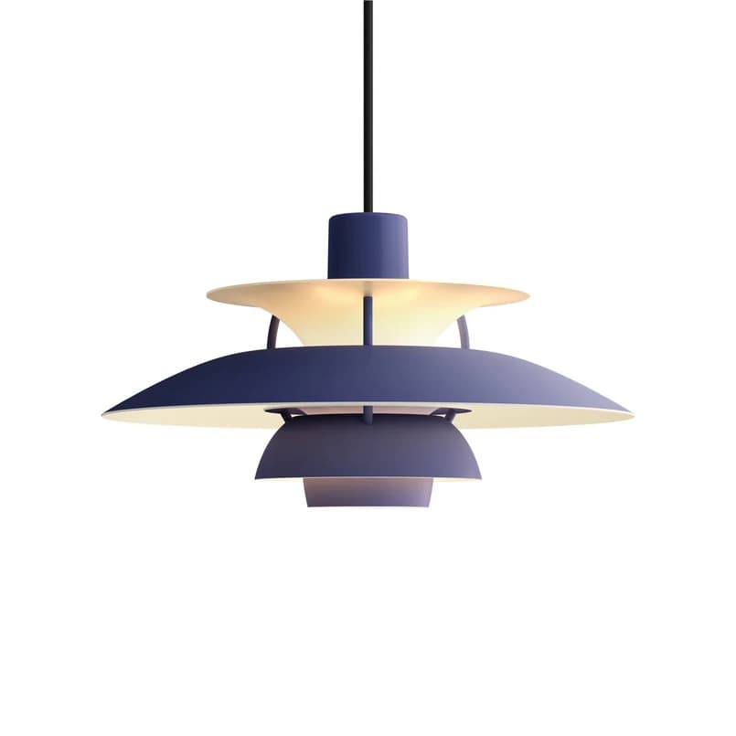 Louis Poulsen - PH 5 Mini -riippuvalaisin, sininen, Ø 30 cm – Louis Poulsen