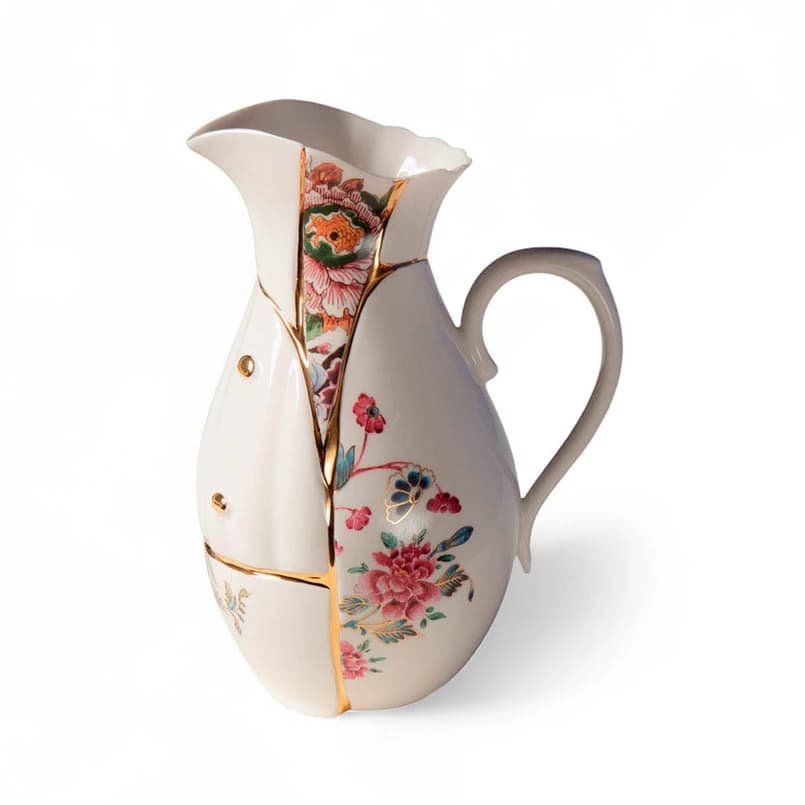 SELETTI - Kintsugi-karaffi/dekanteri, kulta/monivärinen – – SELETTI