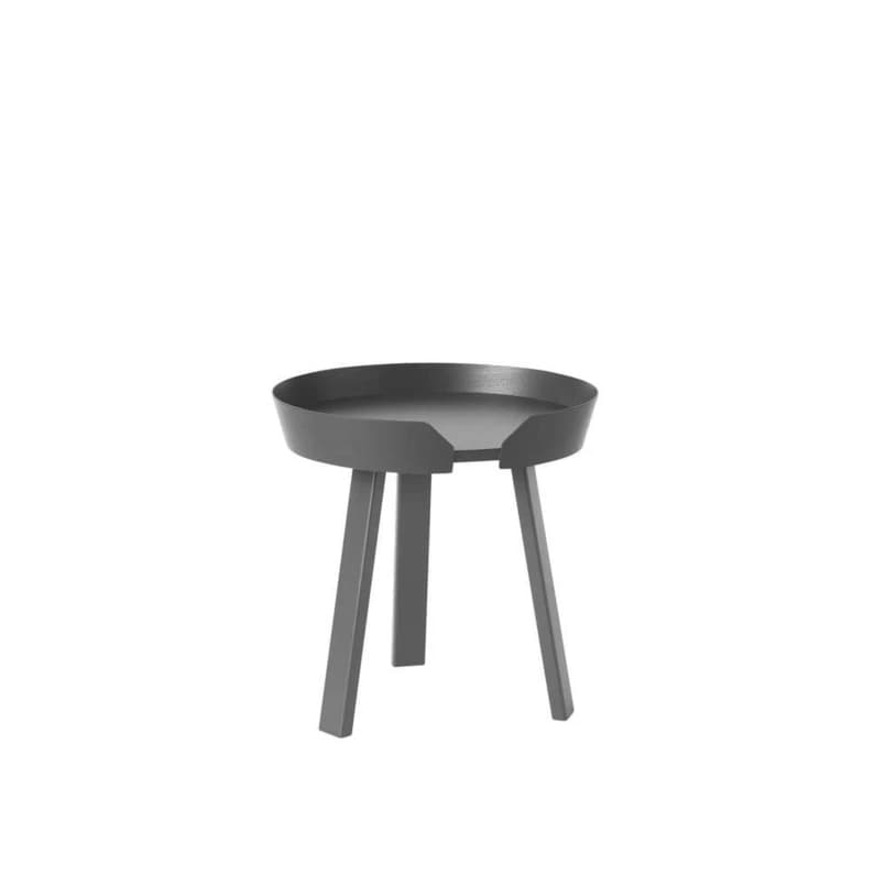 Muuto - Around Sivupöytä/Sohvapöytä Small Anthracite – Muuto