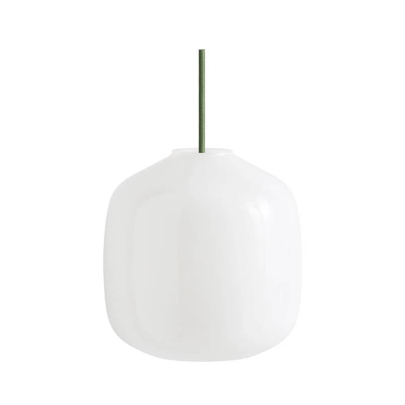 HAY - Buoy Glass 200 Riippuvalaisin Opal/Garden Green – HAY