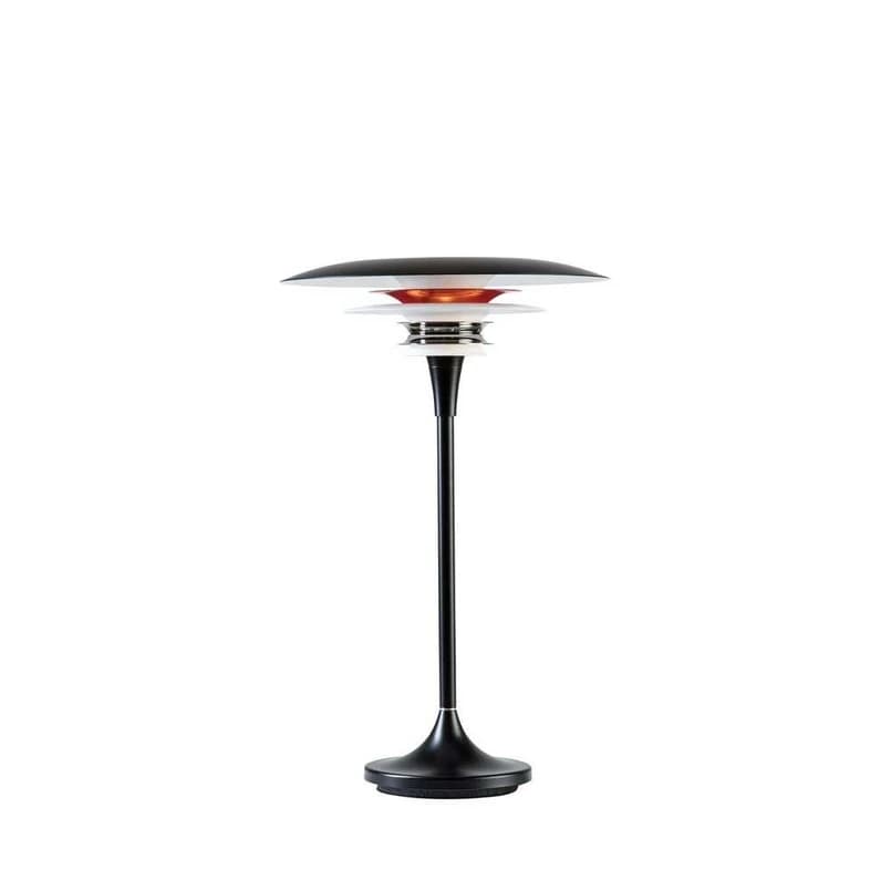 Belid - Diablo Pöytävalaisin Ø30 Matt Matt Black/Glossy Red – Belid