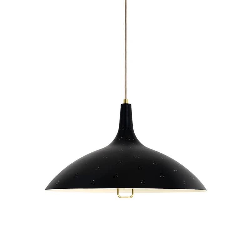 GUBI - 1965 Riippuvalaisin Messinki/Musta – GUBI