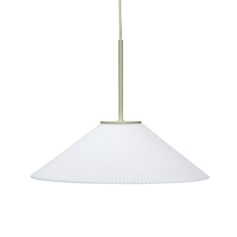 Hübsch - Solid Riippuvalaisin Sand/White – Hübsch