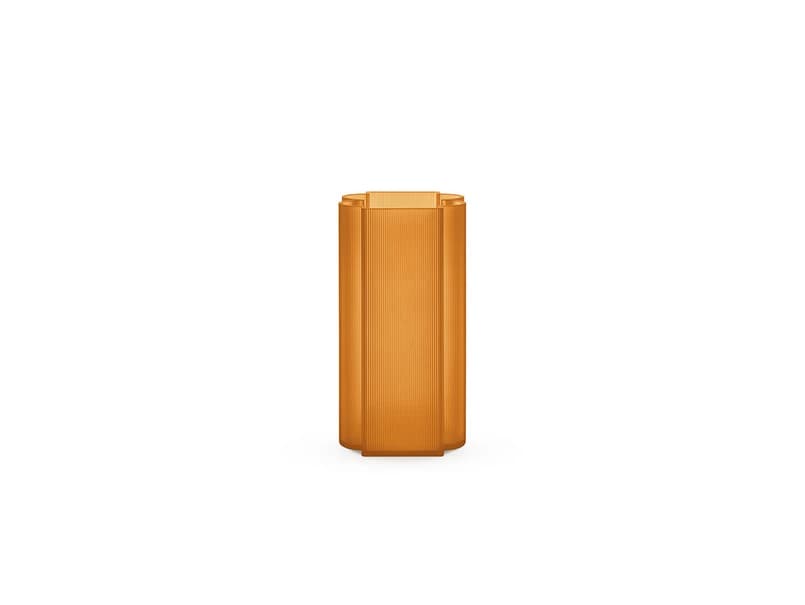 Kartell - Okra Vase Tall Orange – Kartell
