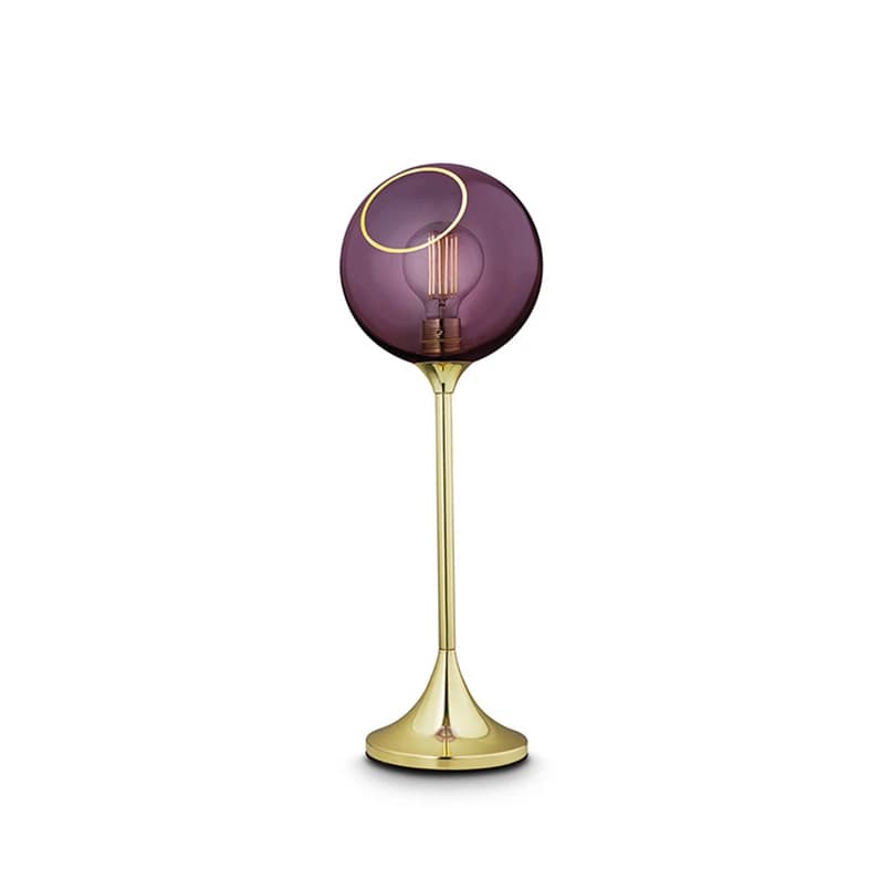 DESIGN BY US - Ballroom Pöytävalaisin Purple Rain/Gold – DESIGN BY US